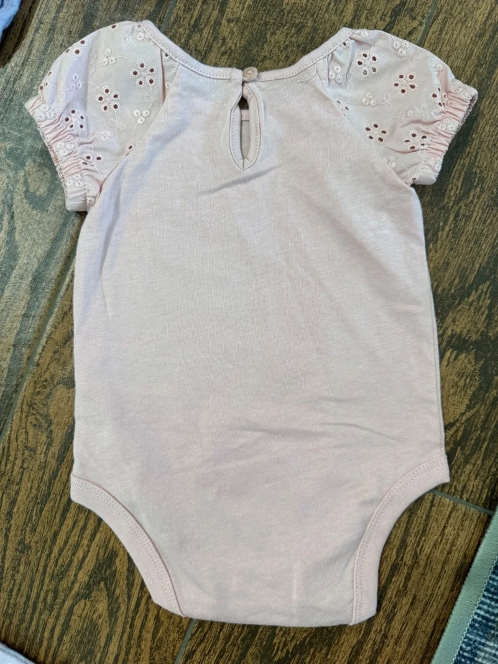Girls Oshkosh 3M Pink Onesie